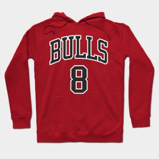 Bulls No. 8 Hoodie